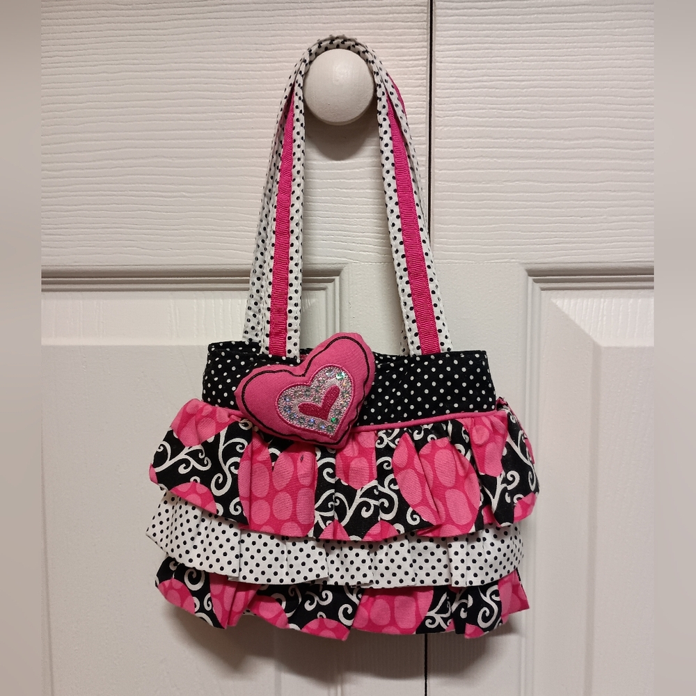 Douglas Hot Jazz Ruffle Tote Purse